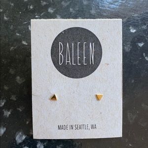 Baleen Triangle Studs